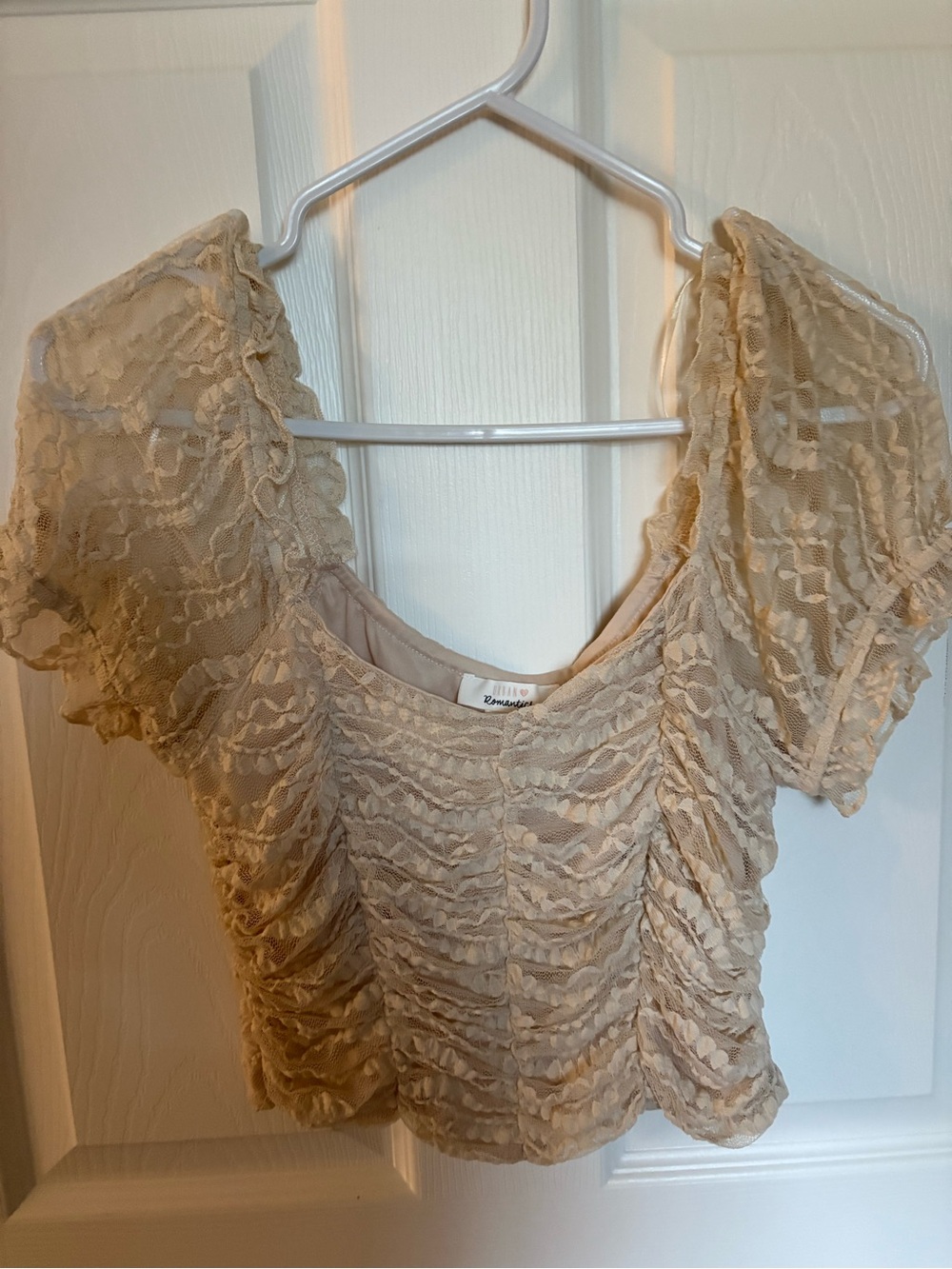 Urban Romantics Ruched Top M